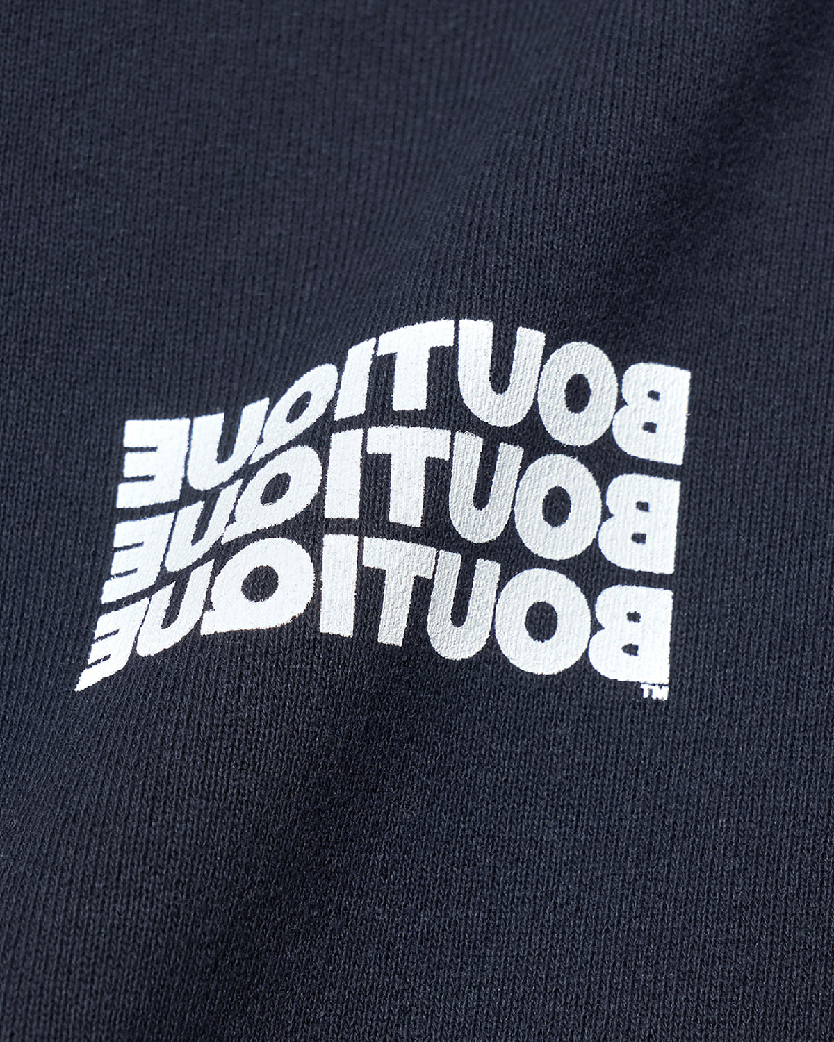 BOUTIQUE ZIP UP HOODIE NAVY（ブティックジップアップフーディーネイビー）｜ONLINE BOUTIQUE（オンラインブティック）