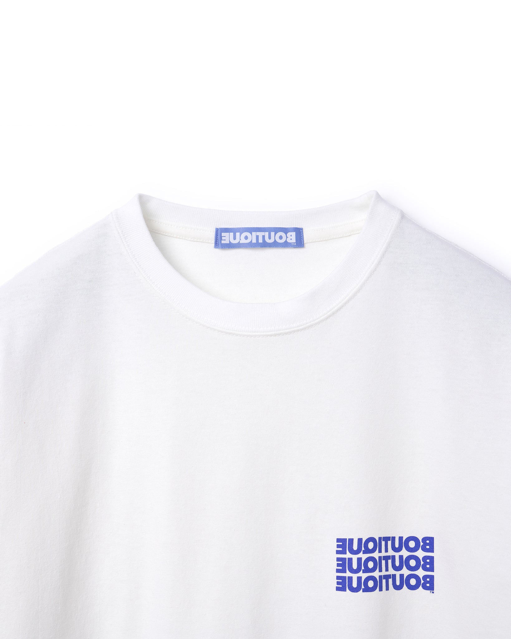 BOUTIQUE LONG SLEEVE TEE WHITE（ブティックロングスリーブTシャツホワイト）｜ONLINE BOUTIQUE（オン