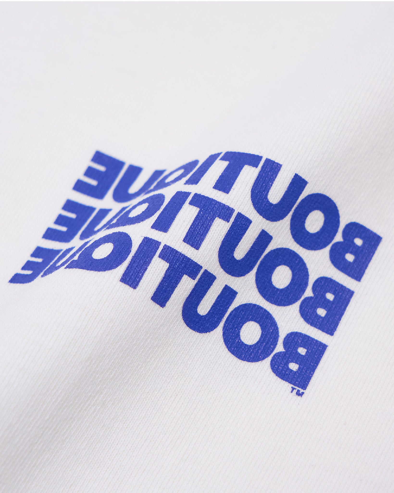 BOUTIQUE SHORT SLEEVE TEE WHITE（ブティックショートスリーブTシャツホワイト）｜ONLINE BOUTIQUE（オンラインブティック）